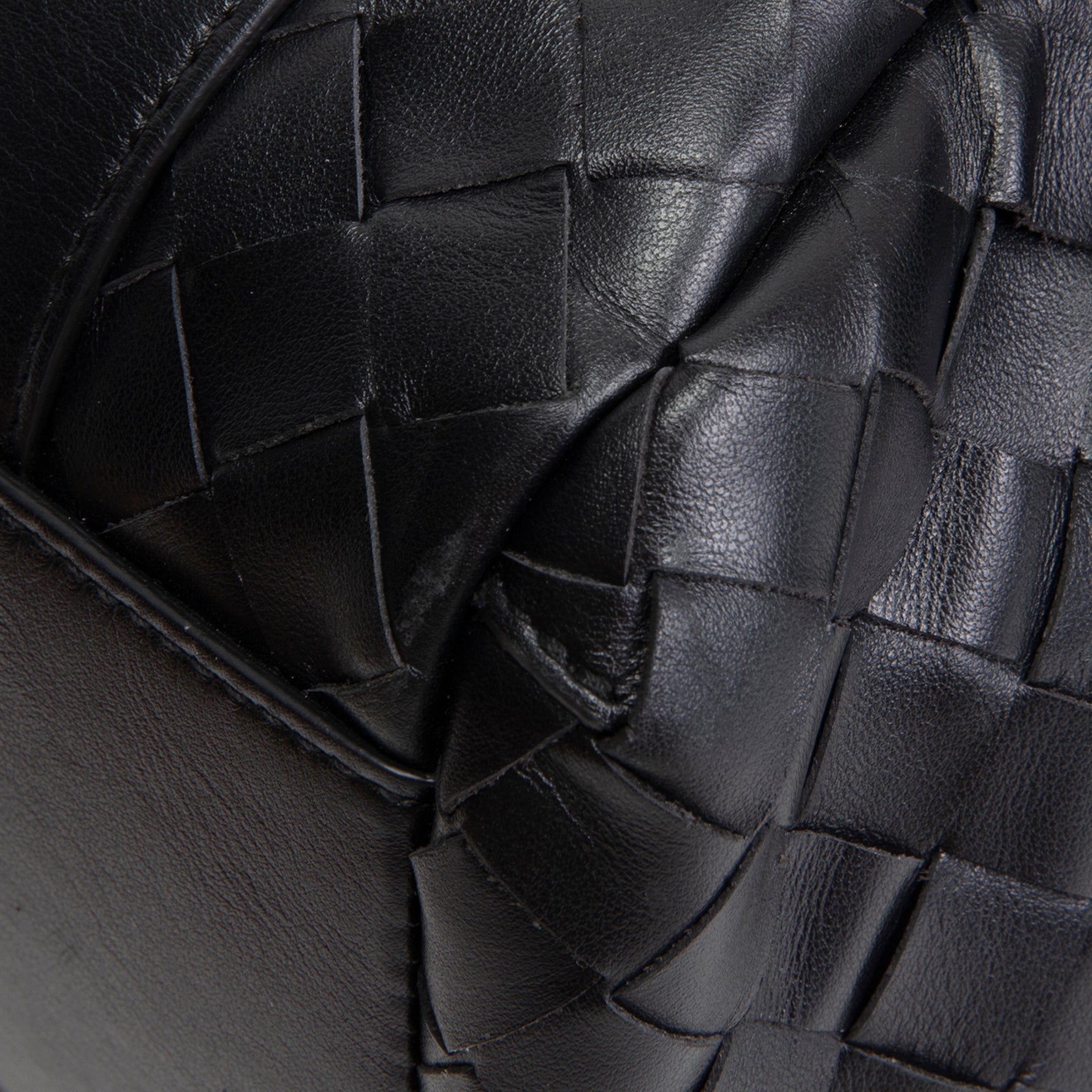 BOTTEGA VENETA Leather Intrecciato Back To School Backpack - Black