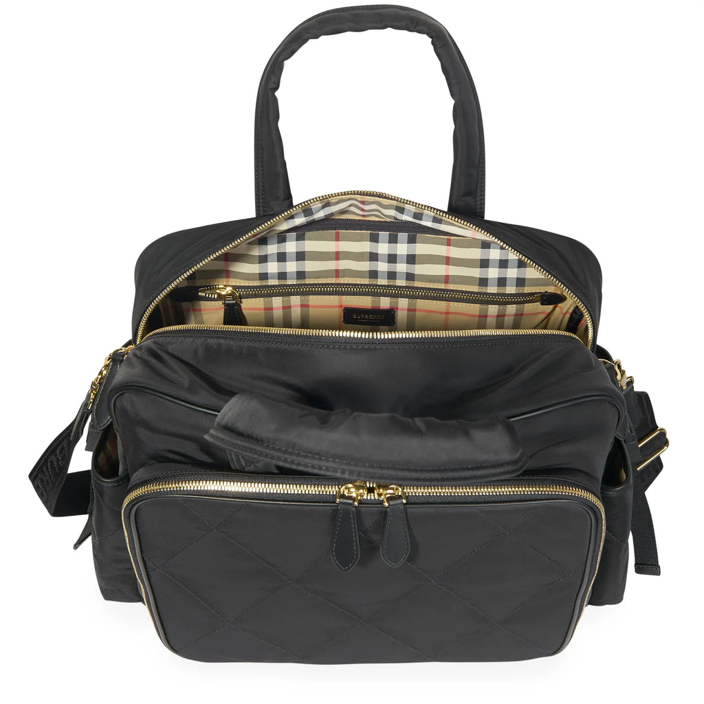 Burberry Baby Changing Black Tote Bag