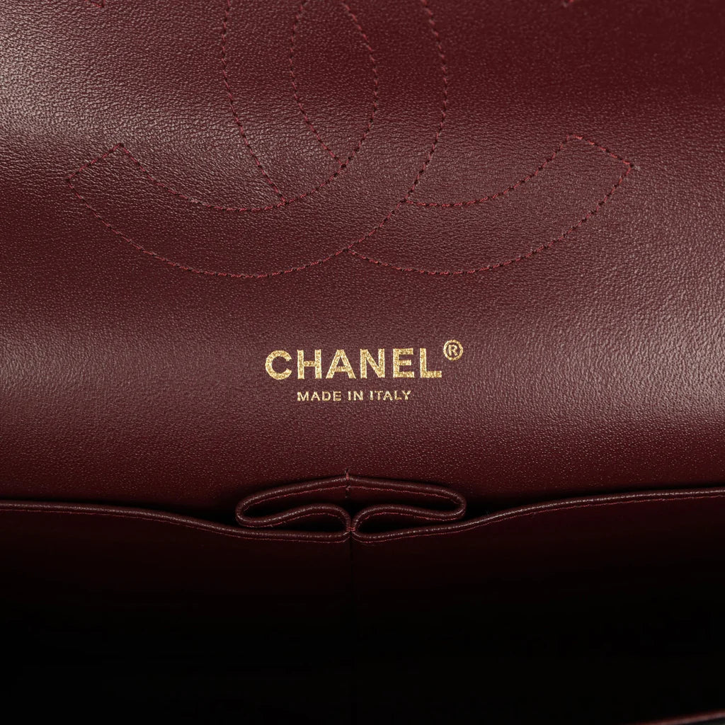 Chanel Jumbo Classic Double Flap Bag Black Caviar Gold Hardware 2025