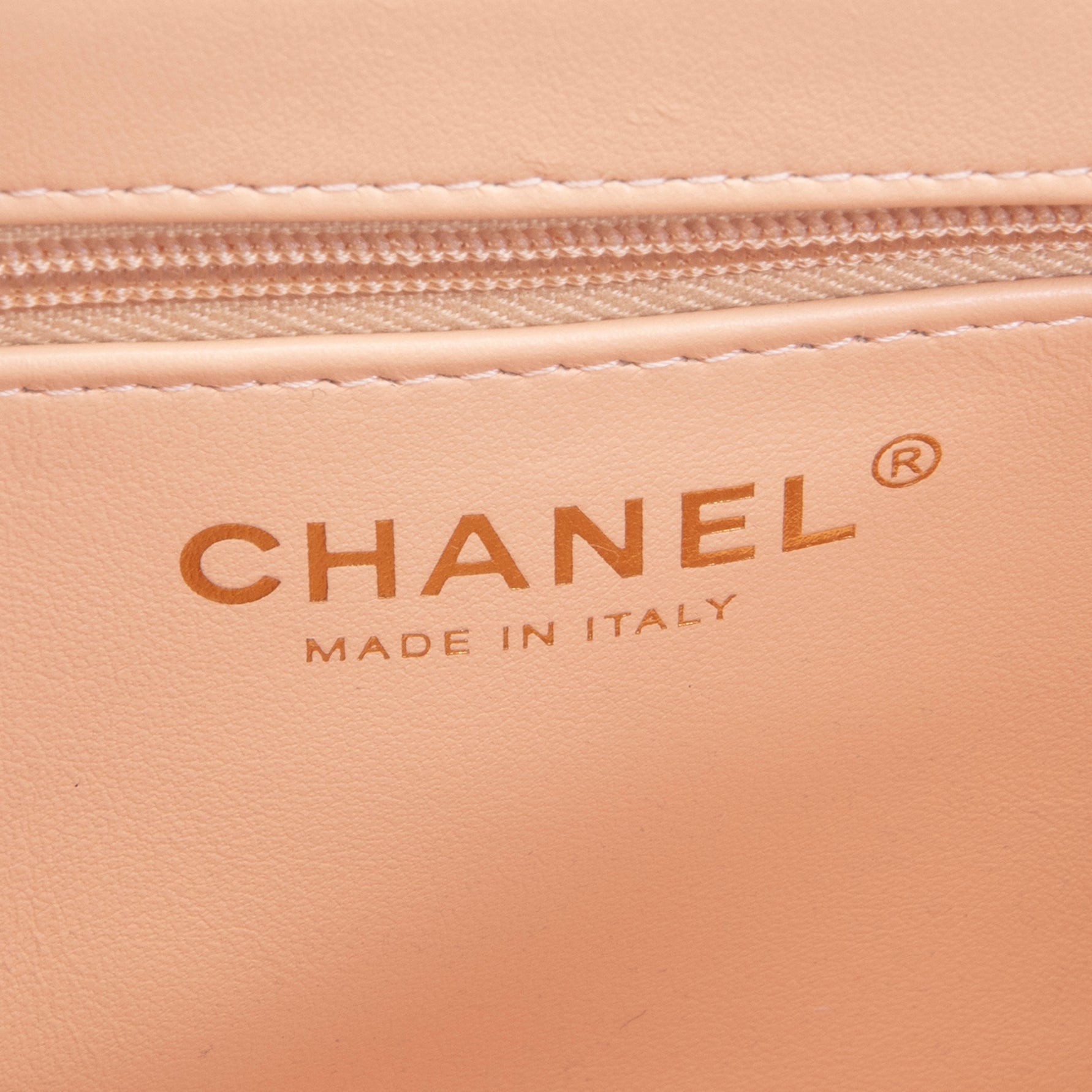 CHANEL Shiny Aged Calfskin Nano Kelly Shopper