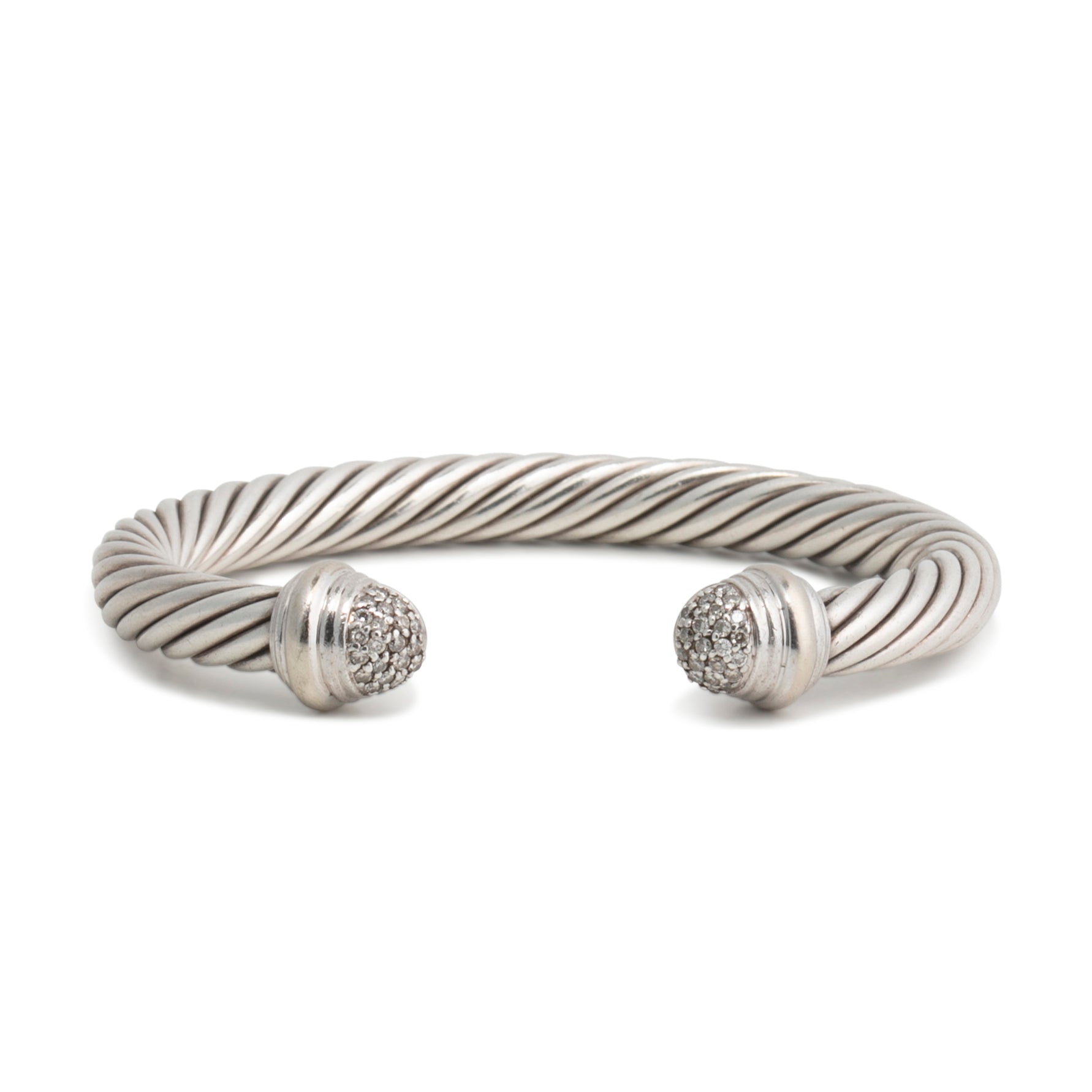 DAVID YURMAN Diamond Classic Cable Cuff