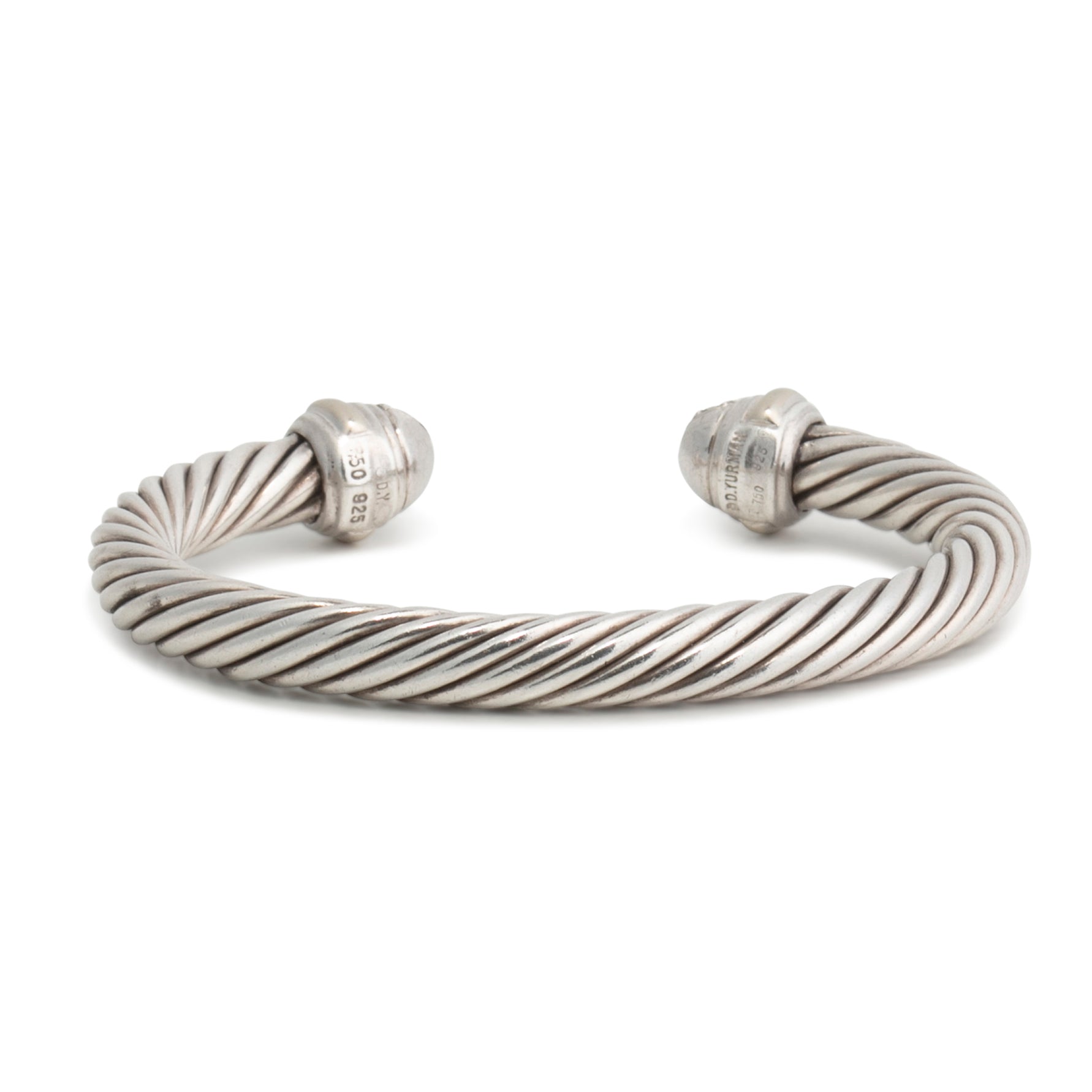 DAVID YURMAN Diamond Classic Cable Cuff