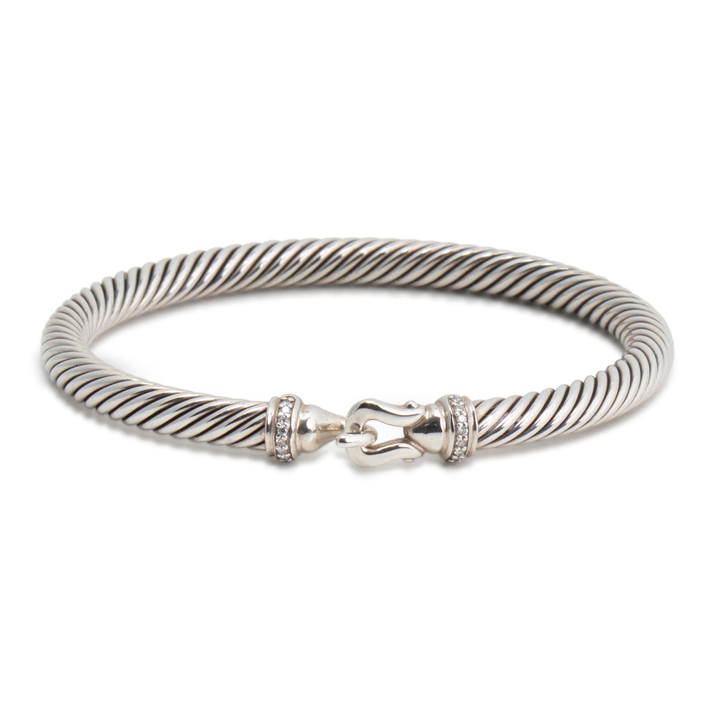 DAVID YURMAN Diamond Buckle Classic Cable - 5mm