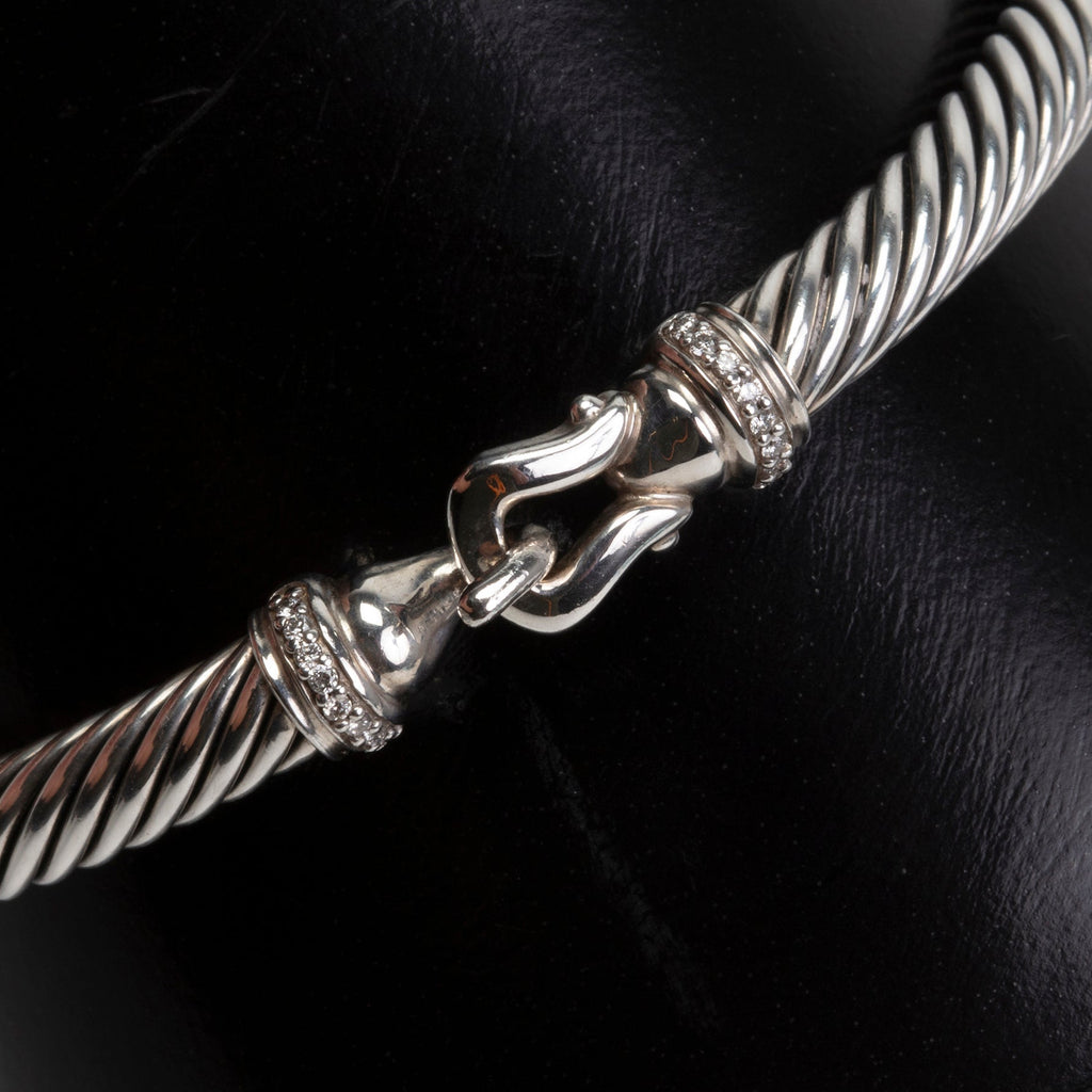 DAVID YURMAN Diamond Buckle Classic Cable - 5mm