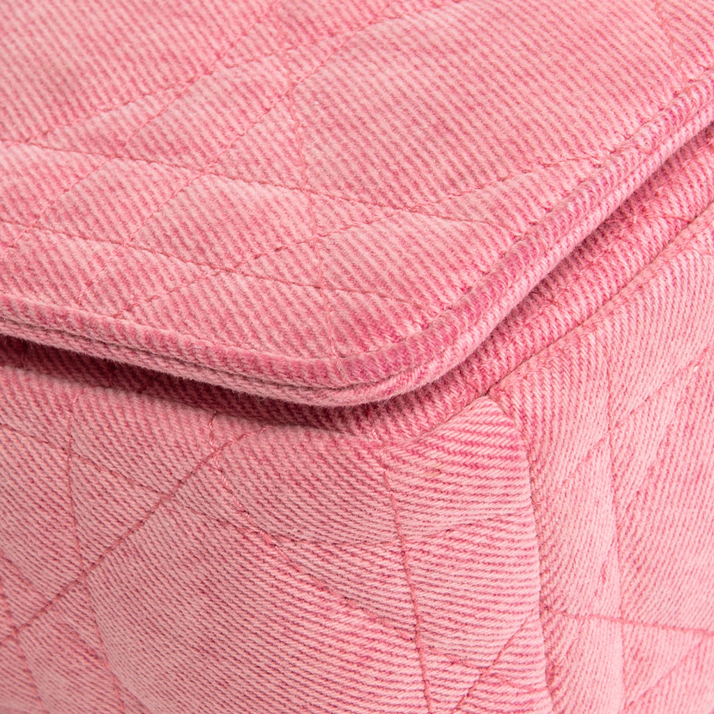 DIOR Denim Cannage Caro Medium - Pink OUTLET FINAL SALE