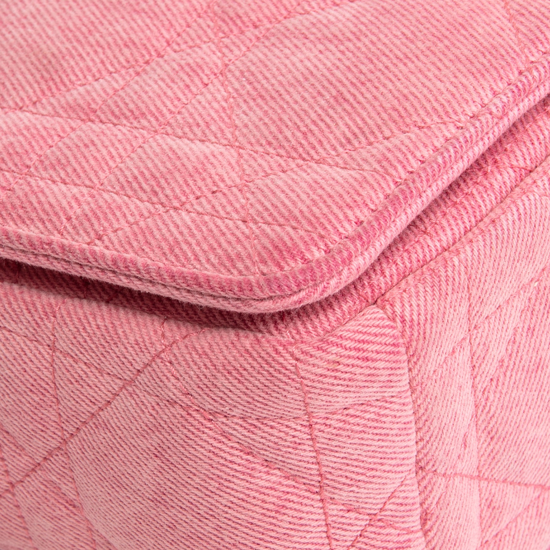 DIOR Denim Cannage Caro Medium - Pink OUTLET FINAL SALE