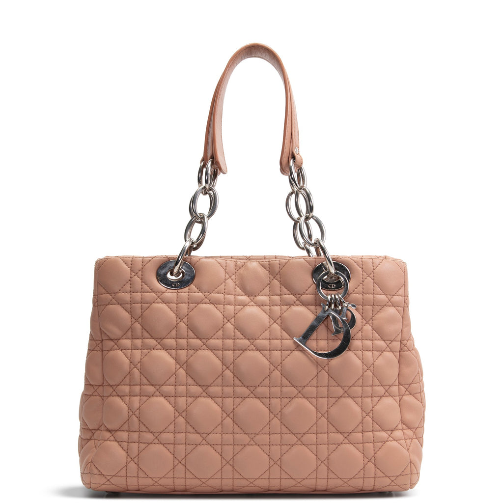 DIOR Cannage Lady Dior Soft Medium Shopper