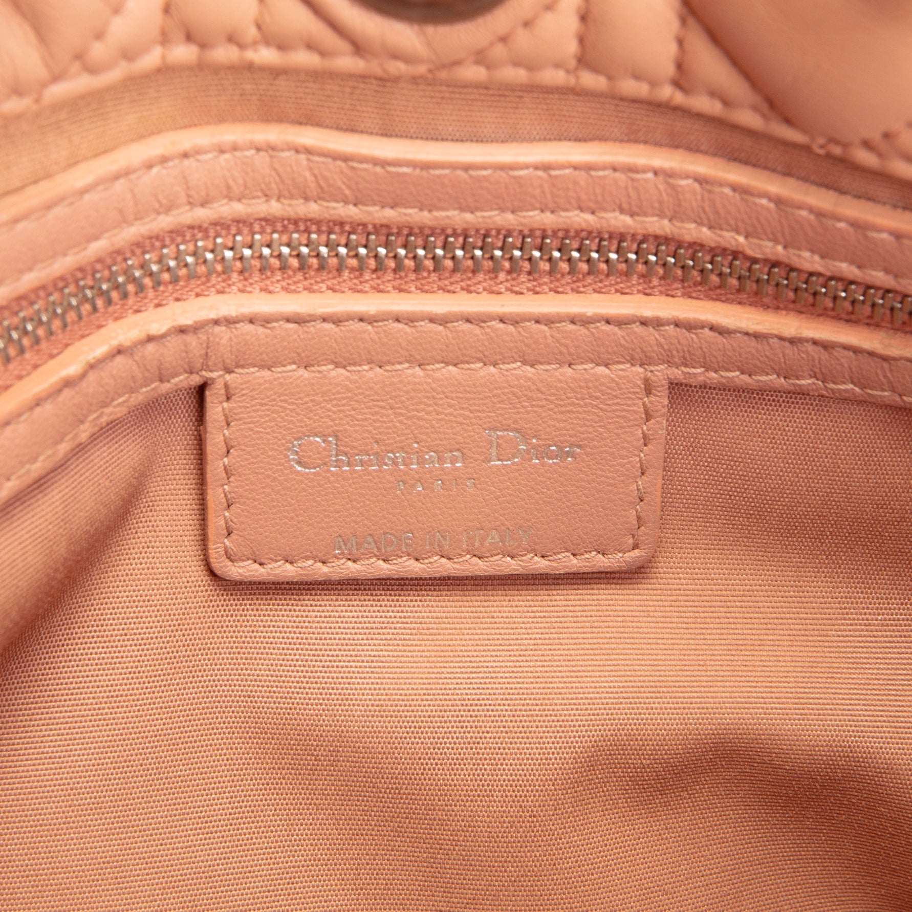 DIOR Cannage Lady Dior Soft Medium Shopper