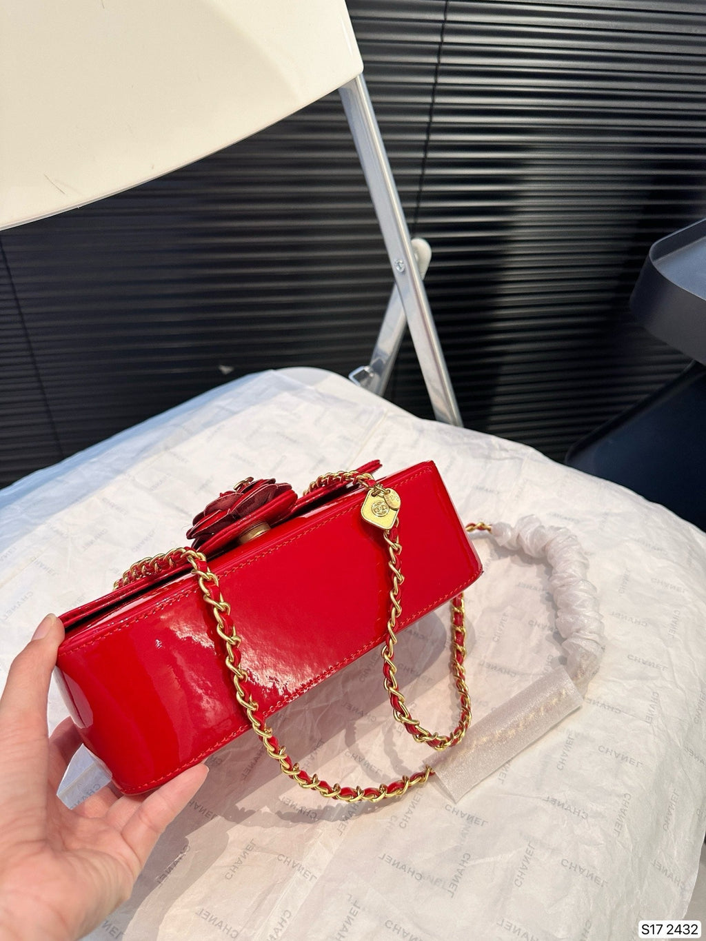 Chanel Rope Flower Handbag