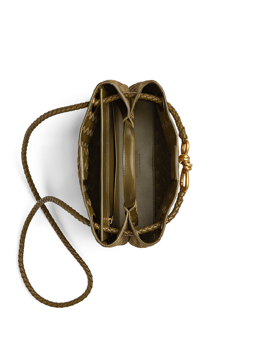 Small Suede Andiamo Bag