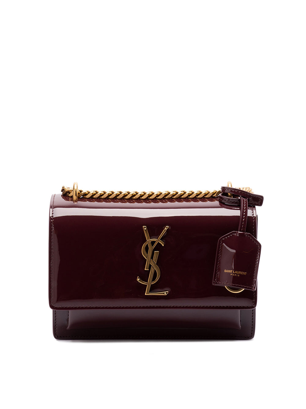 Small Patent Leather Sunset Bag