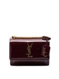 Small Patent Leather Sunset Bag