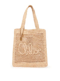 Summer Banana Raffia Tote