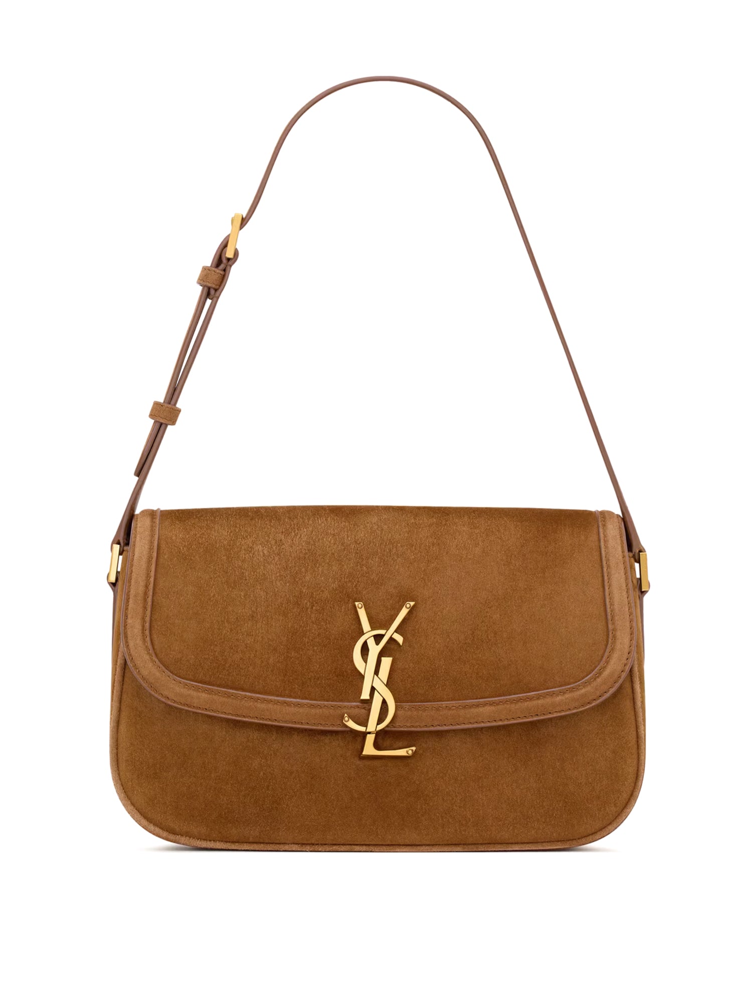 Medium Suede Solferino Bag