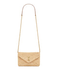 Raffia Cassandre Chain Pouch