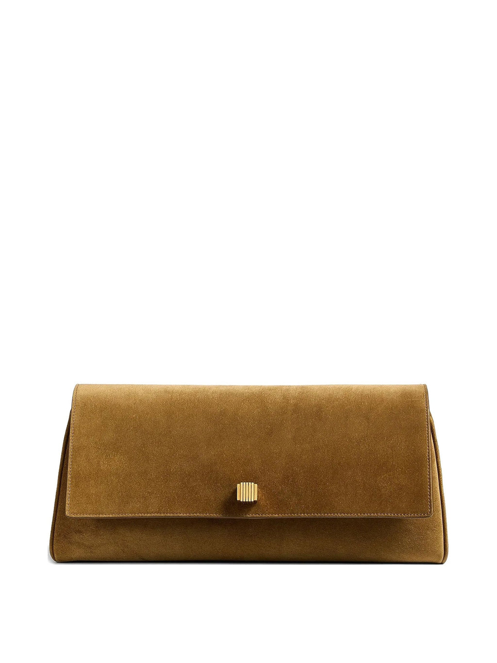 Suede Audrey Clutch