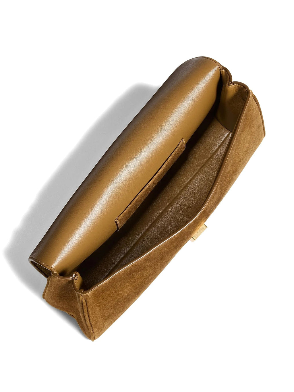 Suede Audrey Clutch