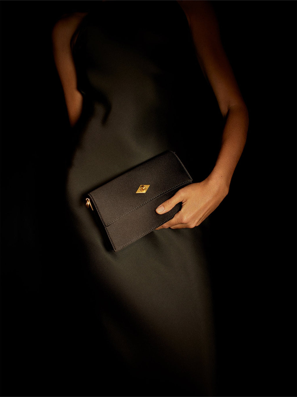 Silk Satin Roma Mini Clutch