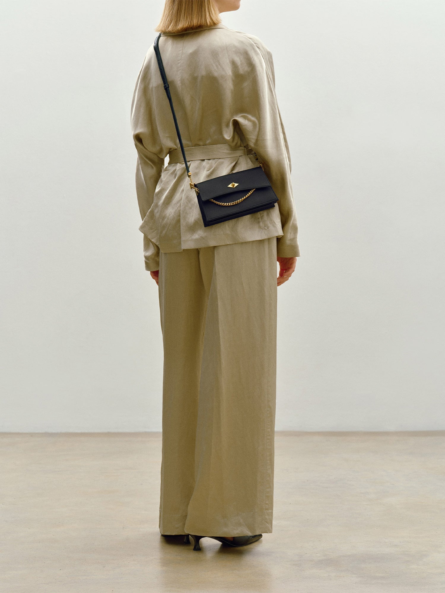 Silk Satin Roma Mini Clutch