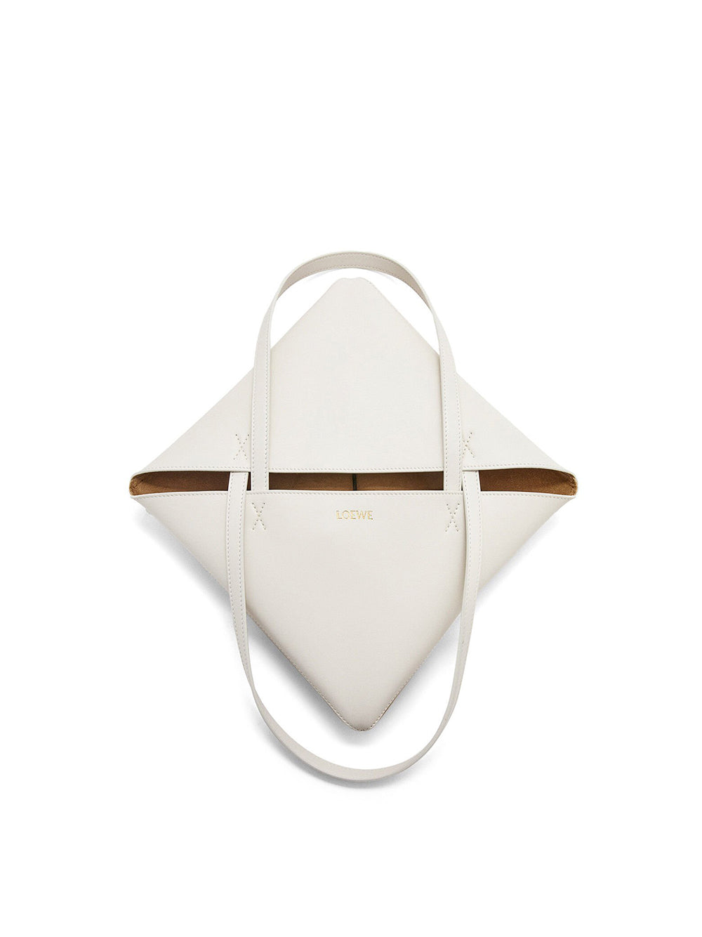Bicolor Puzzle Fold Tote