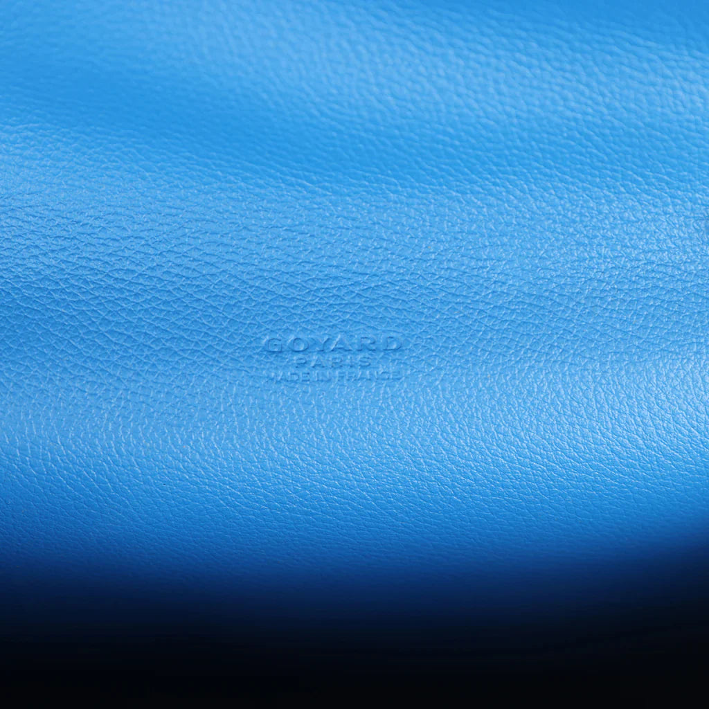 Goyard Goyardine Sky Blue Chypre Wallet-Pouch Palladium Hardware