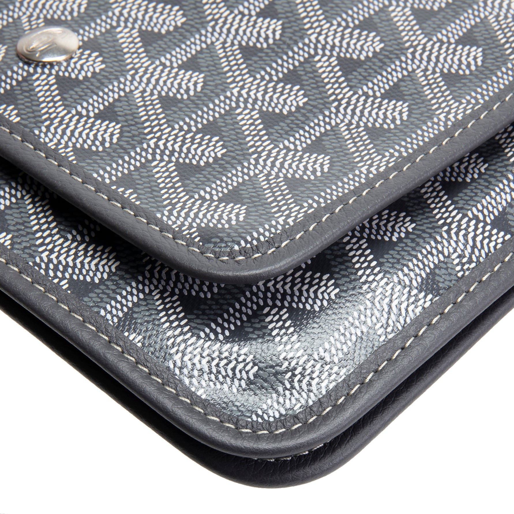 GOYARD Goyardine Plumet- Grey