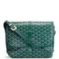 GOYARD Goyardine Belvedere Messenger MM - Green OUTLET FINAL SALE