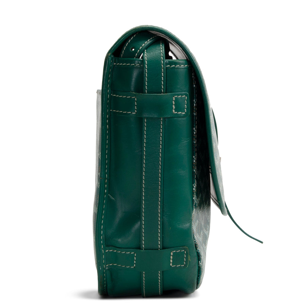 GOYARD Goyardine Belvedere Messenger MM - Green OUTLET FINAL SALE