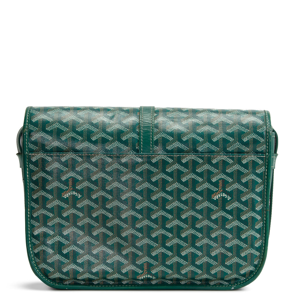 GOYARD Goyardine Belvedere Messenger MM - Green OUTLET FINAL SALE