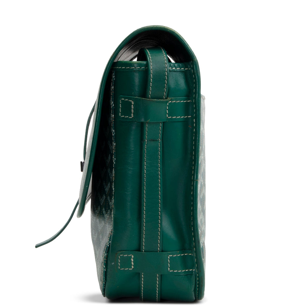 GOYARD Goyardine Belvedere Messenger MM - Green OUTLET FINAL SALE