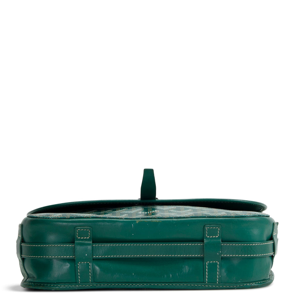 GOYARD Goyardine Belvedere Messenger MM - Green OUTLET FINAL SALE