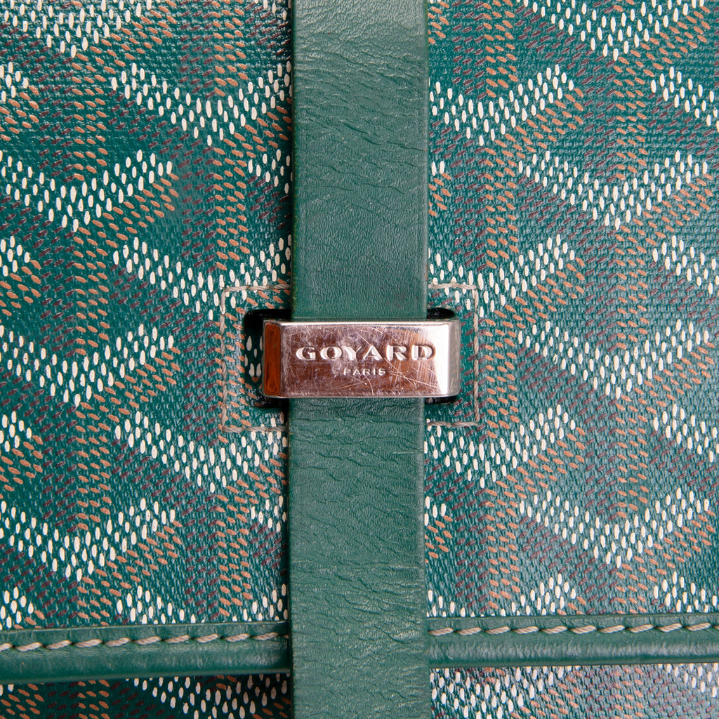 GOYARD Goyardine Belvedere Messenger MM - Green OUTLET FINAL SALE