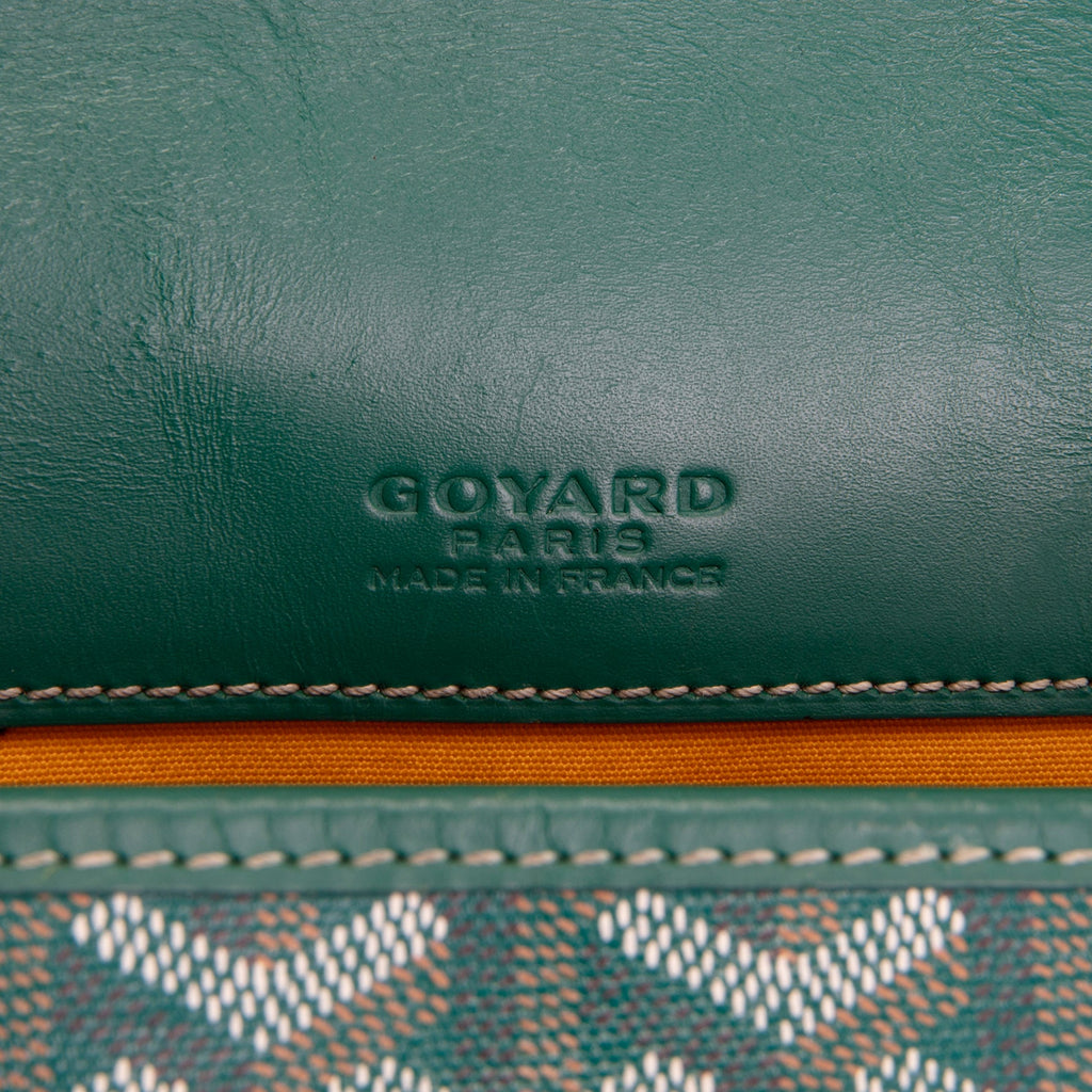 GOYARD Goyardine Belvedere Messenger MM - Green OUTLET FINAL SALE