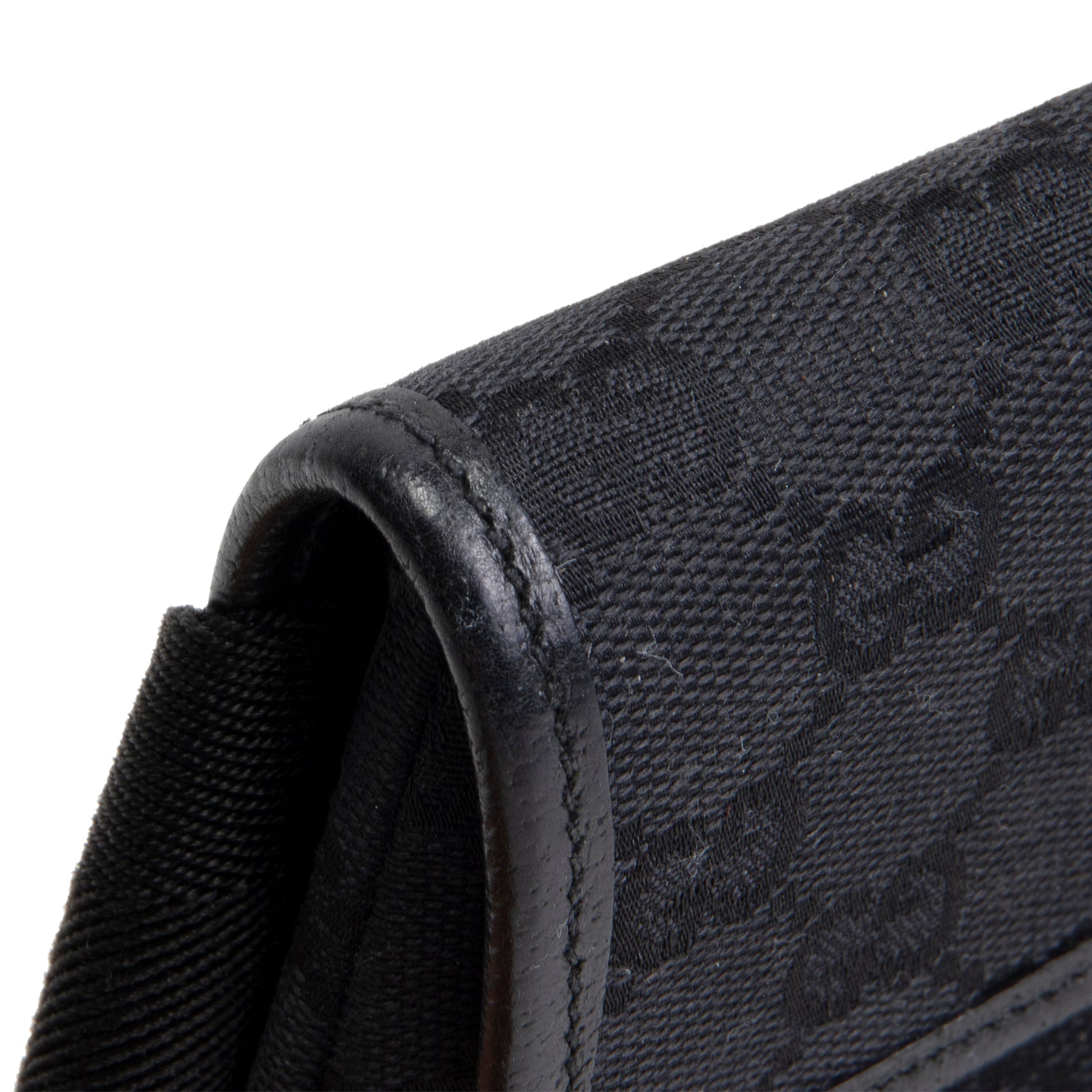 GUCCI GG Canvas Waist Bag - Black OUTLET FINAL SALE