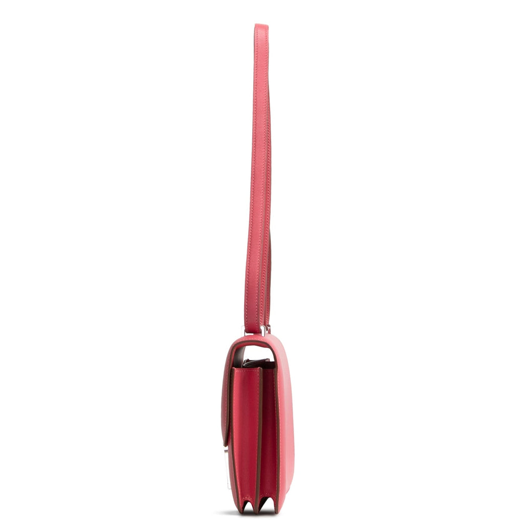 HERMES Constance III Mini Veau Tadelakt - 18 Rose Lipstick (Pink)