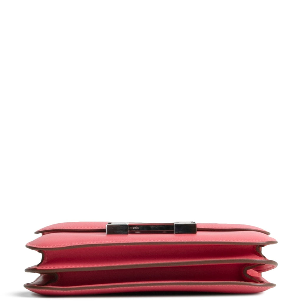 HERMES Constance III Mini Veau Tadelakt - 18 Rose Lipstick (Pink)
