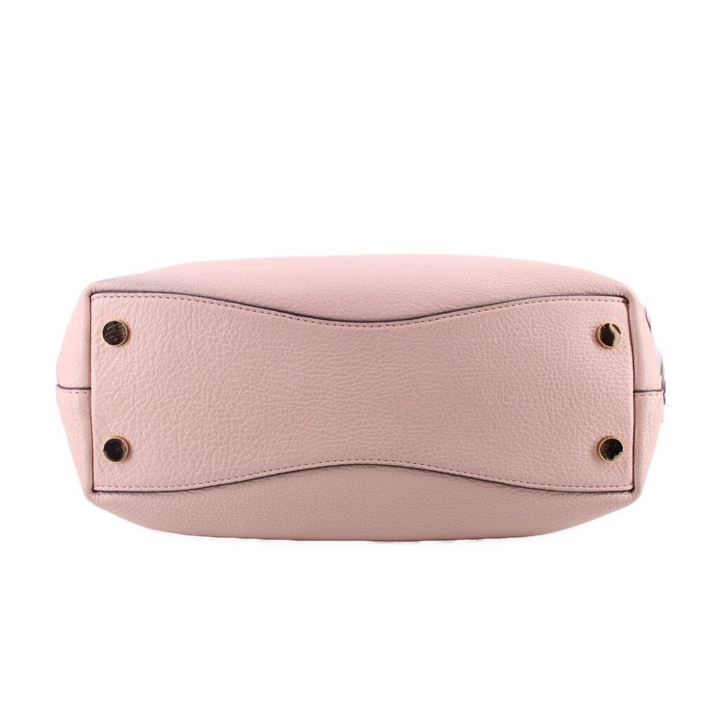 MICHAEL KORS RAVEN LARGE LEATHER SHOULDER BAGS PINK