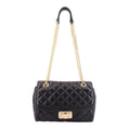 MICHAEL KORS HANNAH QUILTED LEATHER CROSSBODYS BLACK