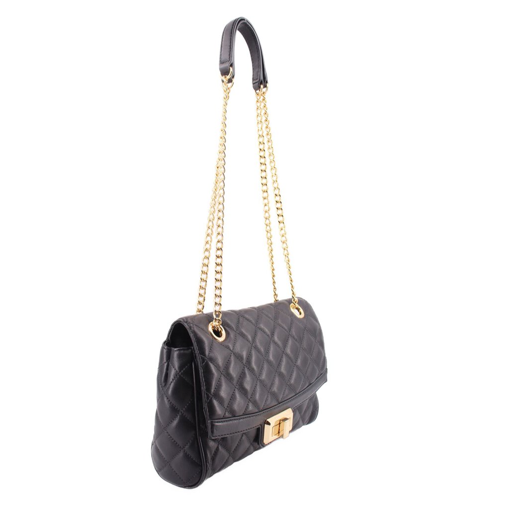 MICHAEL KORS HANNAH QUILTED LEATHER CROSSBODYS BLACK