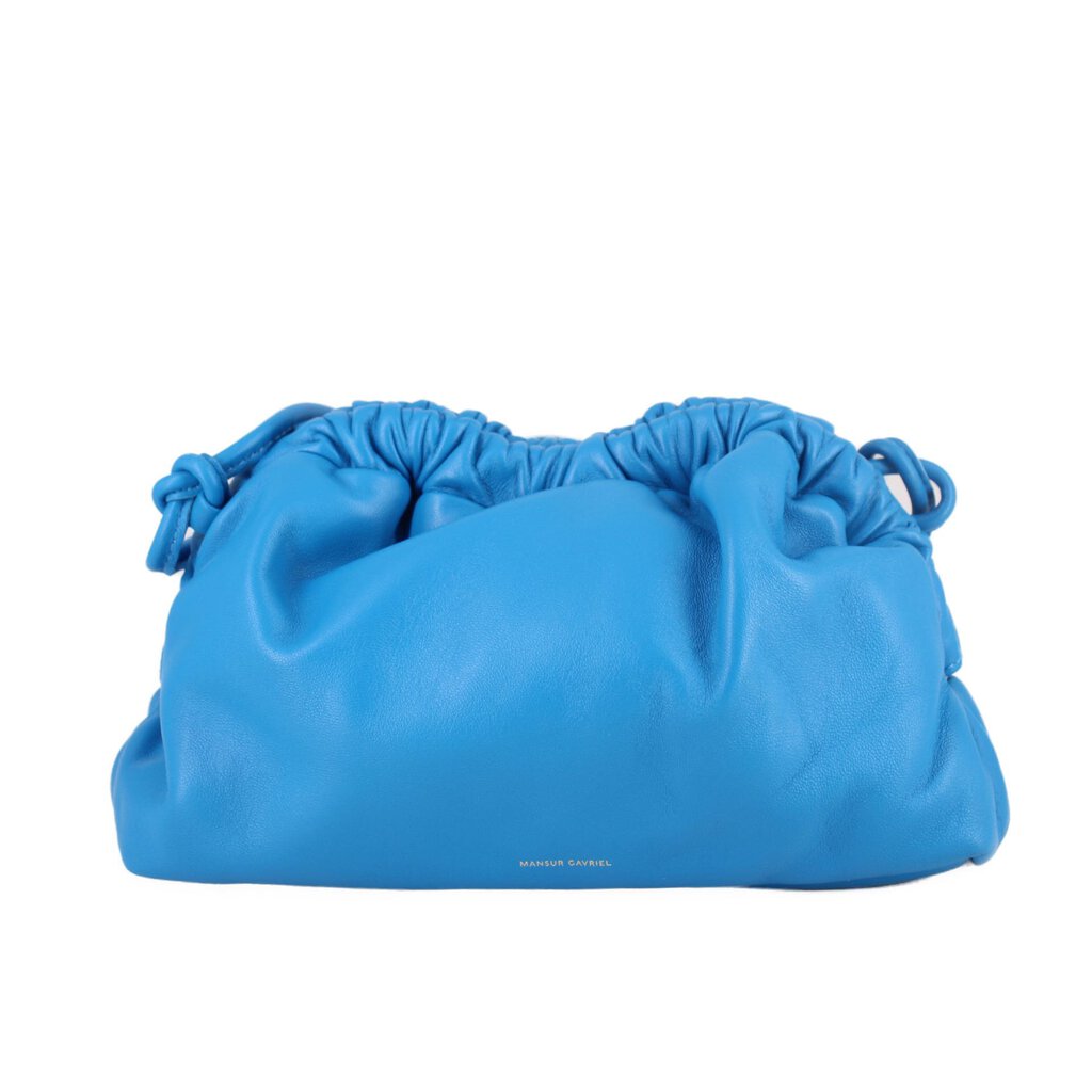 MANSUR GAVRIEL MINI CLOUD CROSSBODYS BLUE