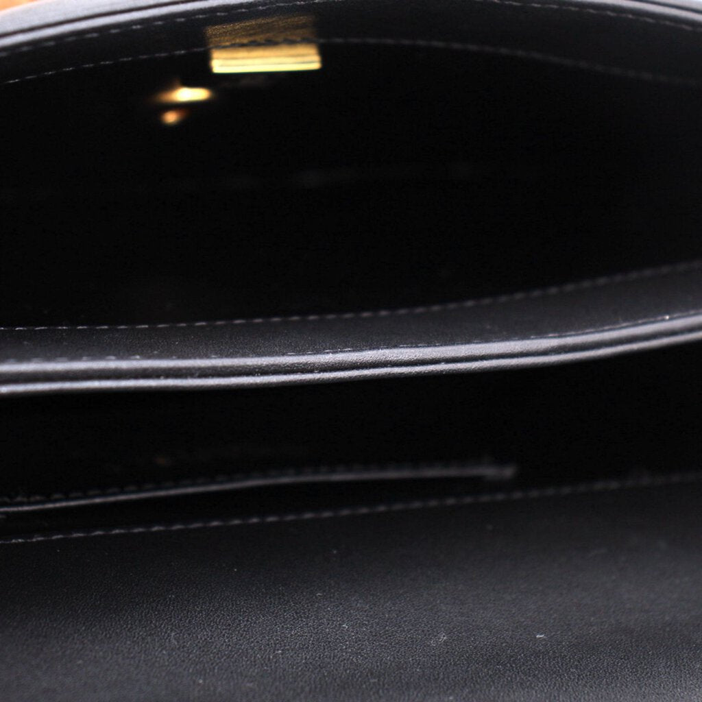 CHANEL TOP HANDLE FLAP CROSSBODYS BLACK