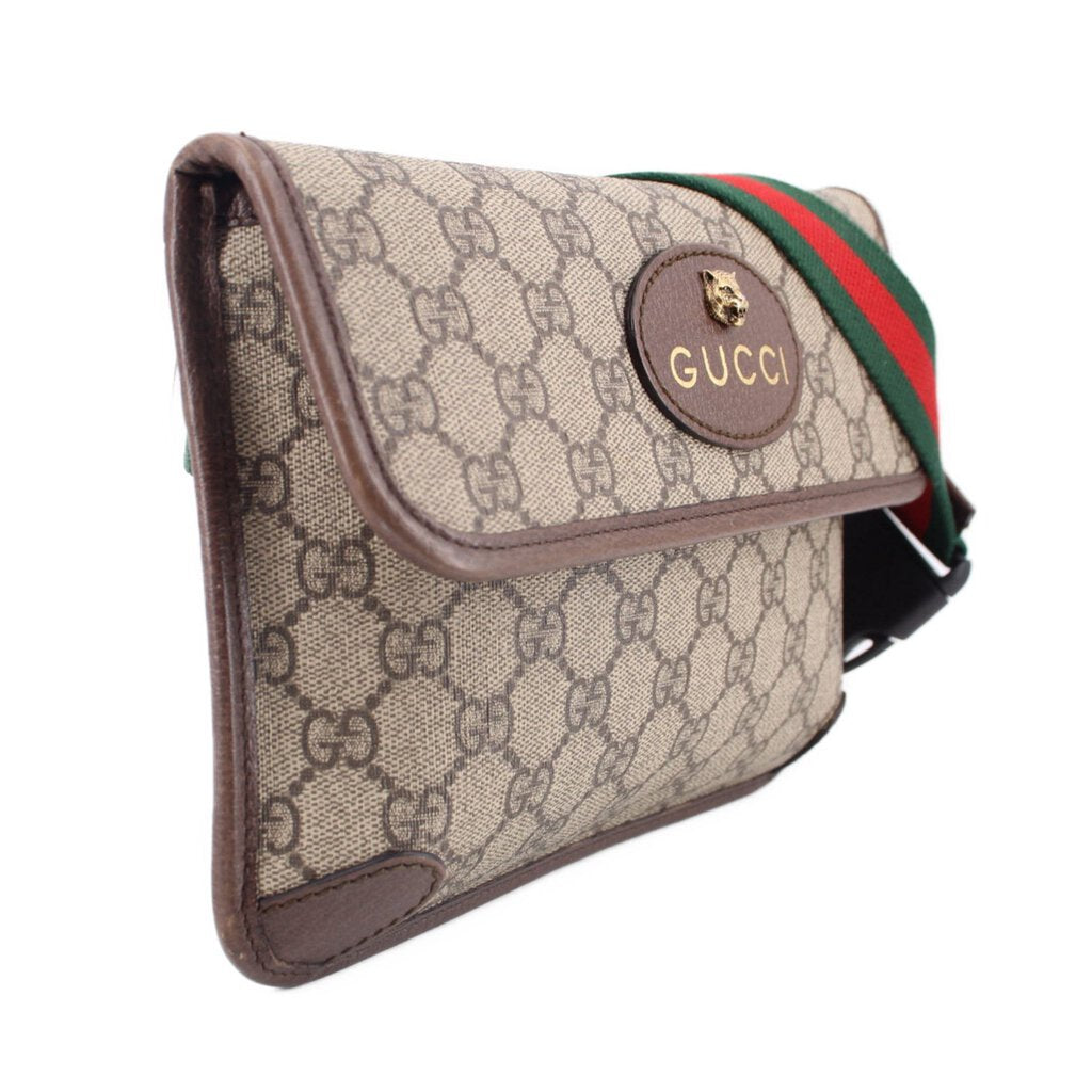 GUCCI NEO VINTAGE BELT BAGS BROWN