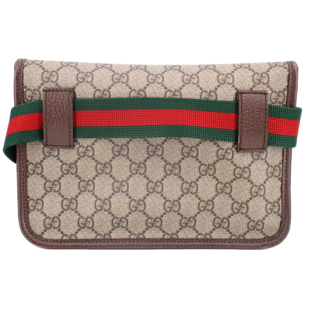 GUCCI NEO VINTAGE BELT BAGS BROWN
