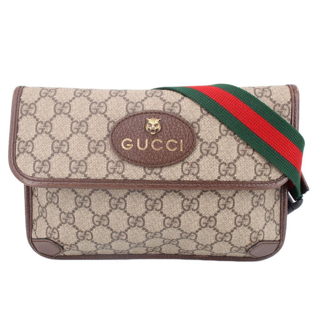GUCCI NEO VINTAGE BELT BAGS BROWN