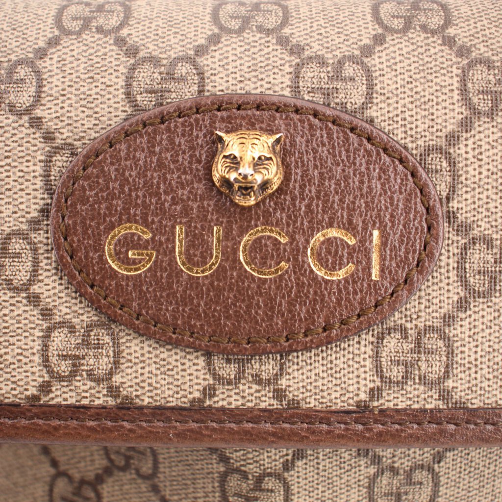 GUCCI NEO VINTAGE BELT BAGS BROWN