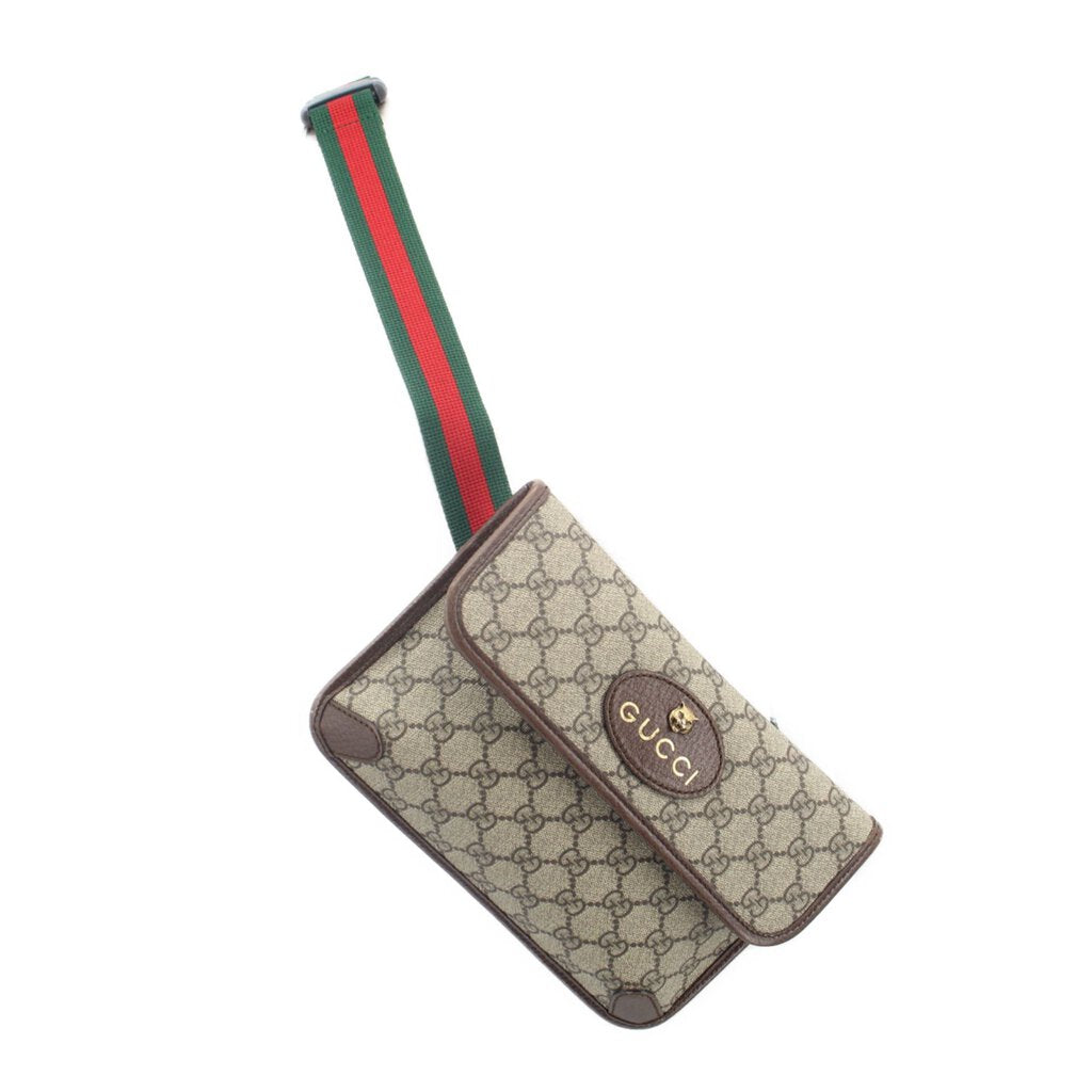 GUCCI NEO VINTAGE BELT BAGS BROWN