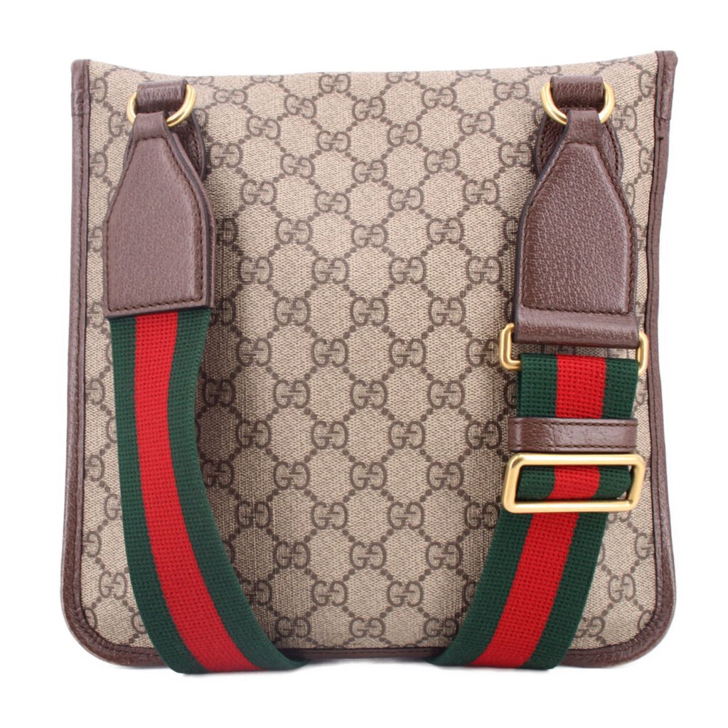 GUCCI NEO VINTAGE MESSENGER CROSSBODYS TAN
