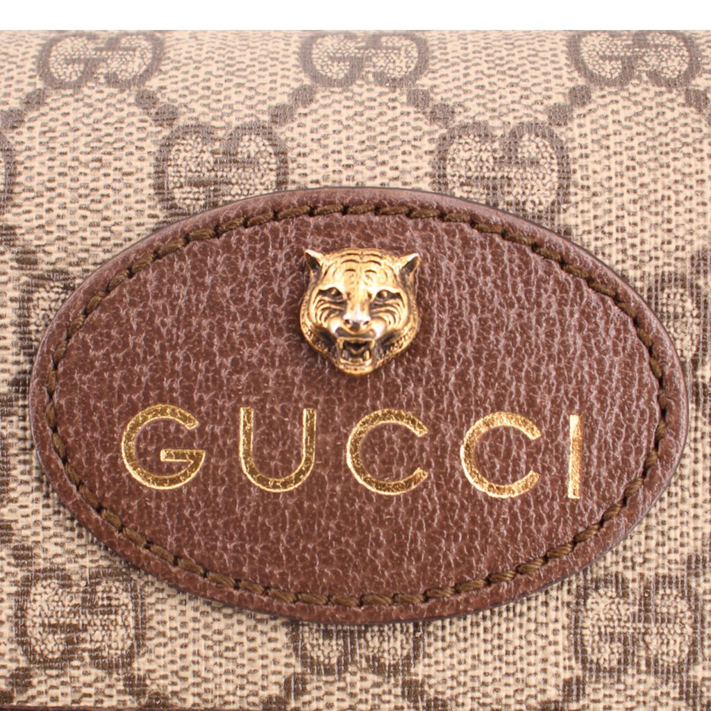 GUCCI NEO VINTAGE MESSENGER CROSSBODYS TAN