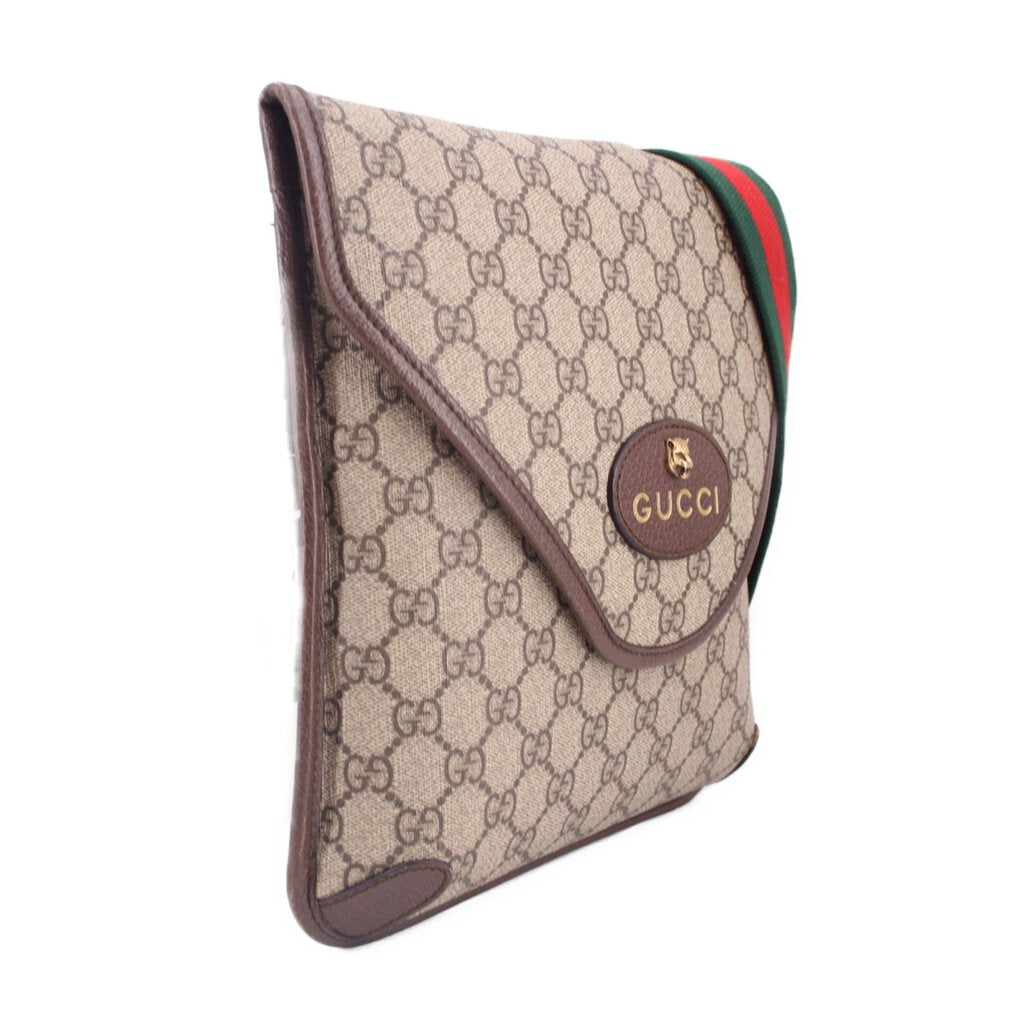 GUCCI NEO VINTAGE MESSENGER CROSSBODYS TAN