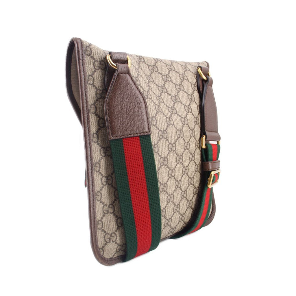 GUCCI NEO VINTAGE MESSENGER CROSSBODYS TAN